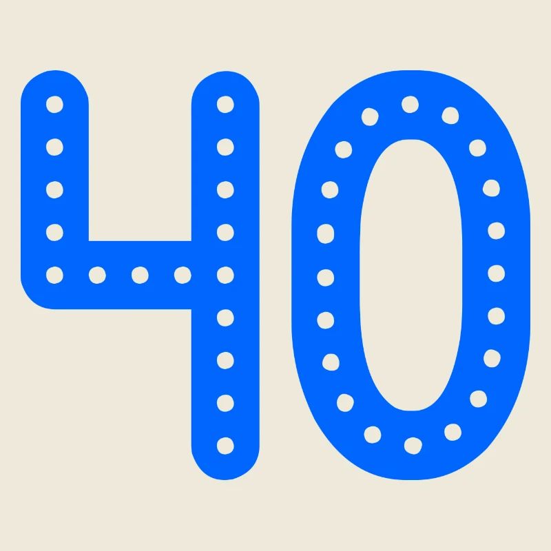 40 YEARS. 40th ANNIVERSARY. ANNIVERSARY 40 YEARS. 40