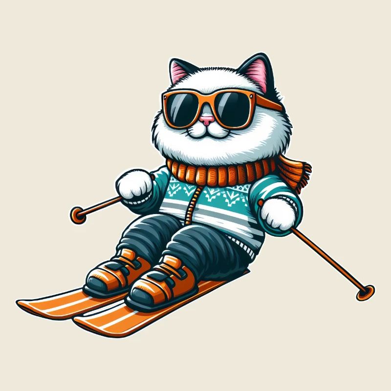 Ragdoll Cat Skiing - Délices d’hiver