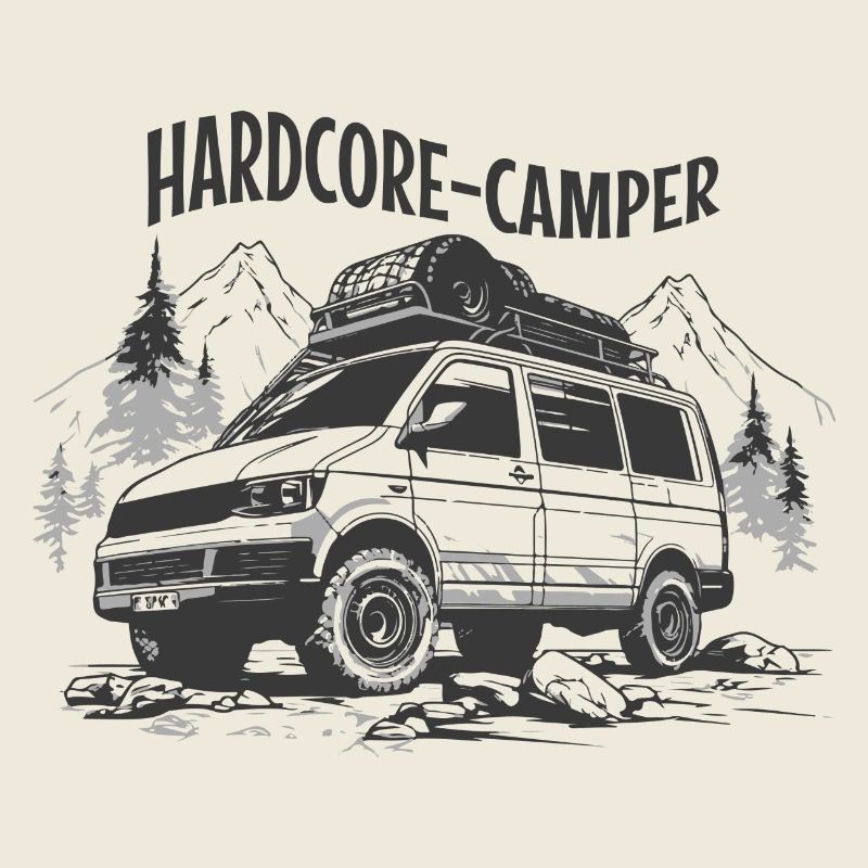 Hardcore Camper Zelten Campervan Transporter KFZ