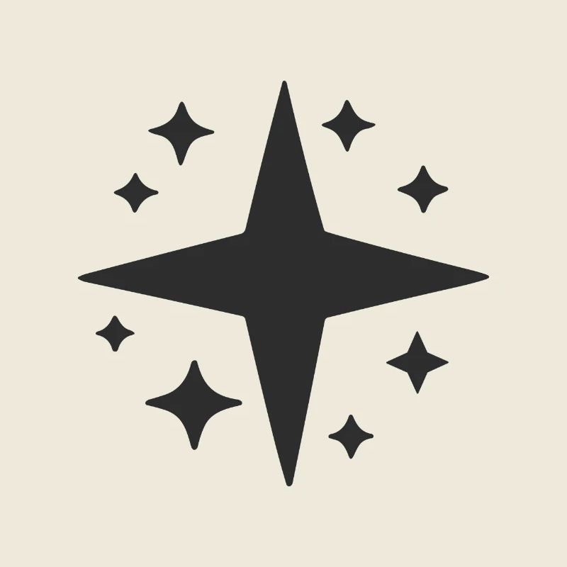 Abstract Star Sky Abstract Art