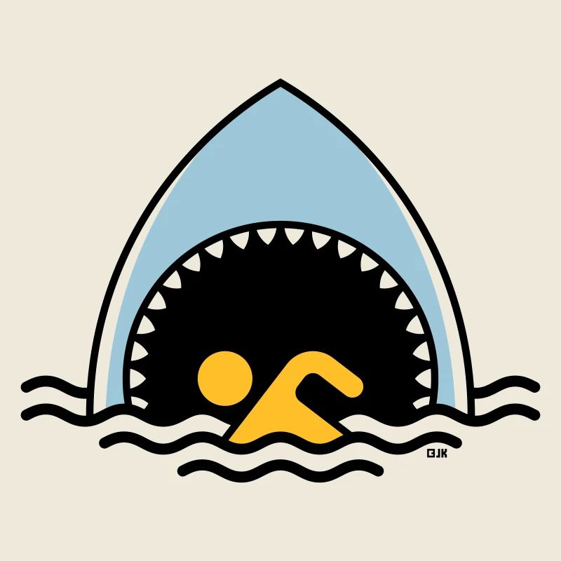 Requin et flotteur (Requin / Nager / 3C)