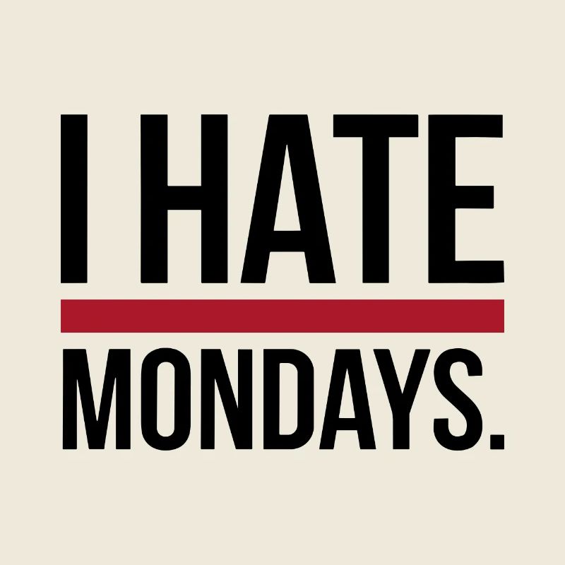 I Hate Mondays
