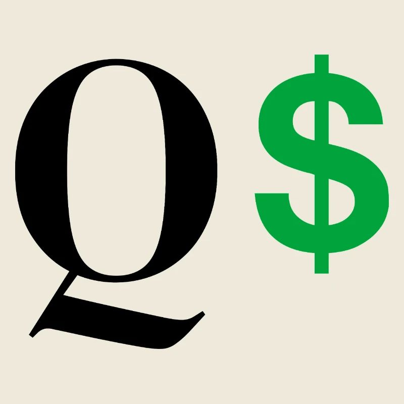 Buchstabe q dollar
