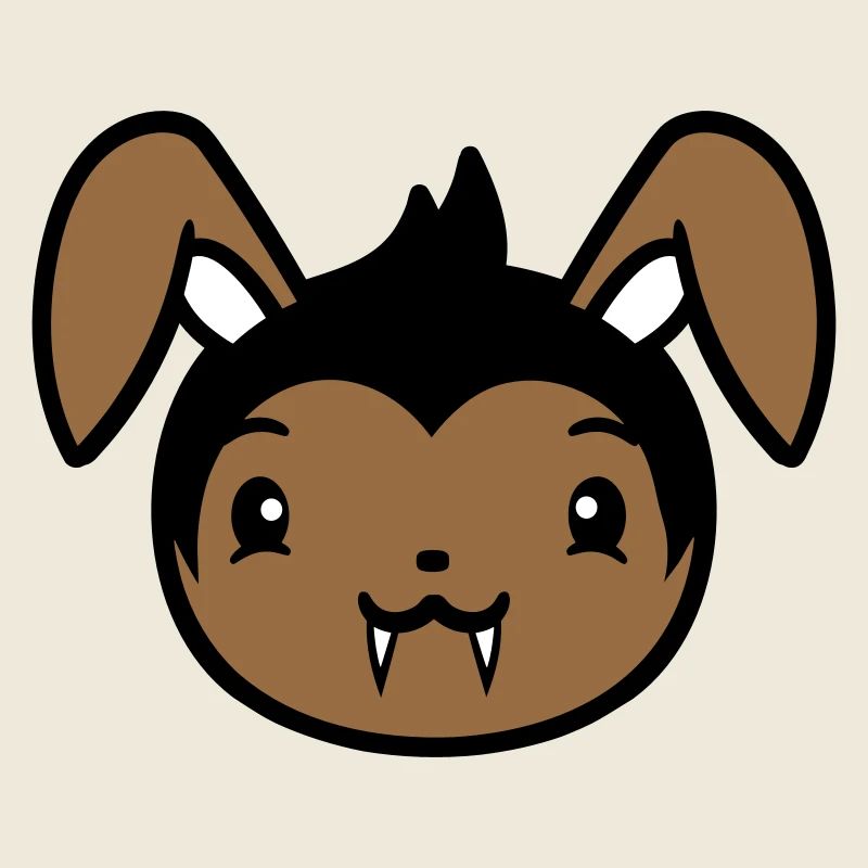 Bunny Vampire Sharp Long Teeth Halloween Costume