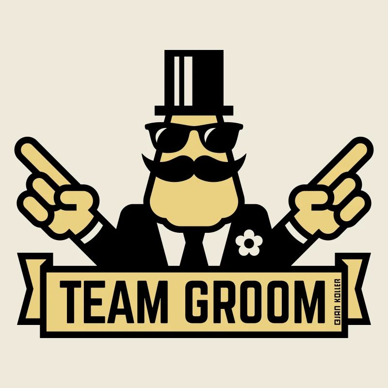 Team Groom (Pointing Stag Night Bachelor Party 2C)