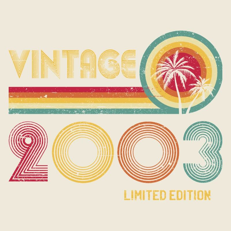 Millésime 2003 Bague Coucher de soleil