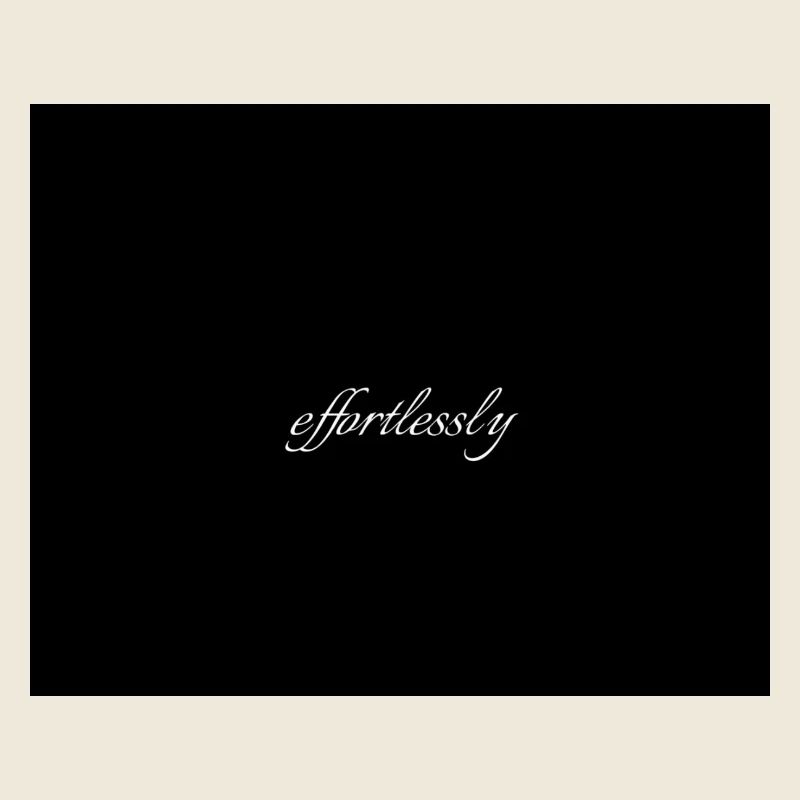 Effortlessly Elegant Script Typografie