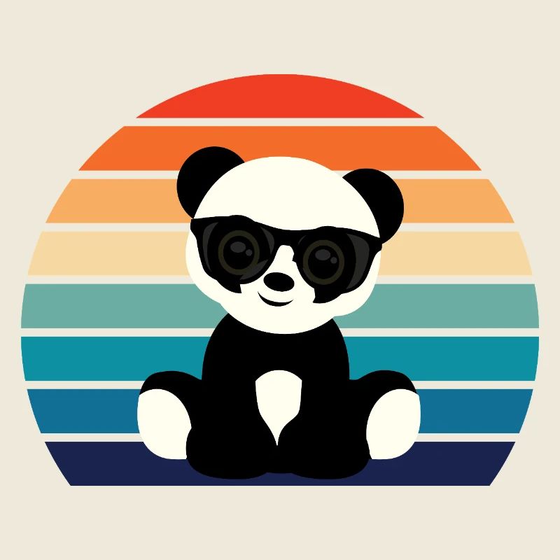 Cool Panda Graphic
