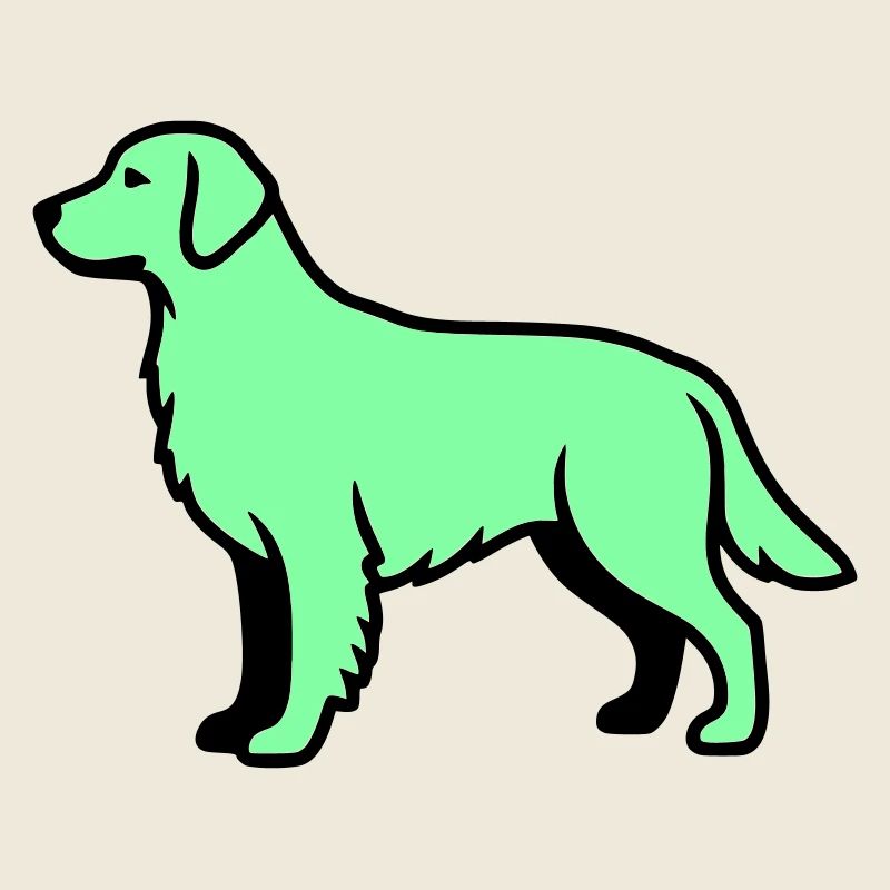 Labrador Retriever Silhouette
