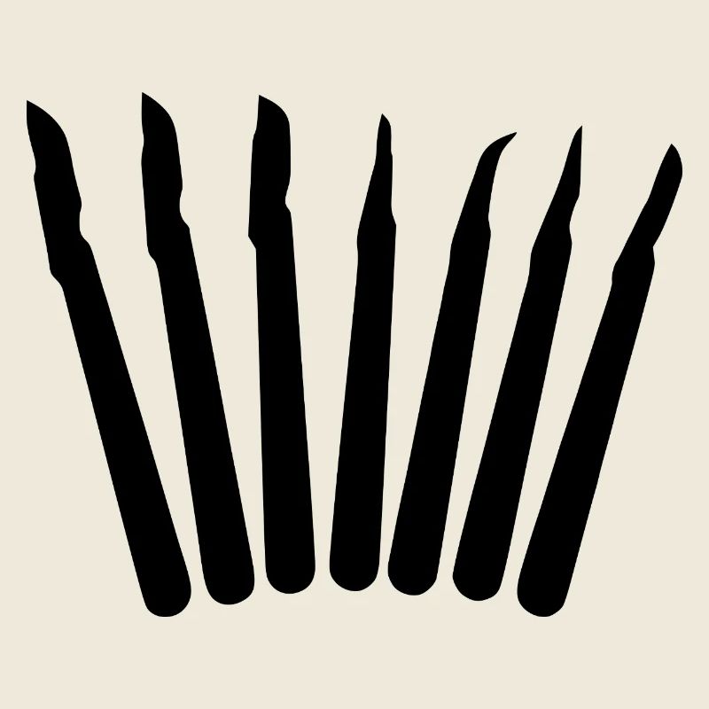 Chirurg | Skalpelle | scalpels - black design