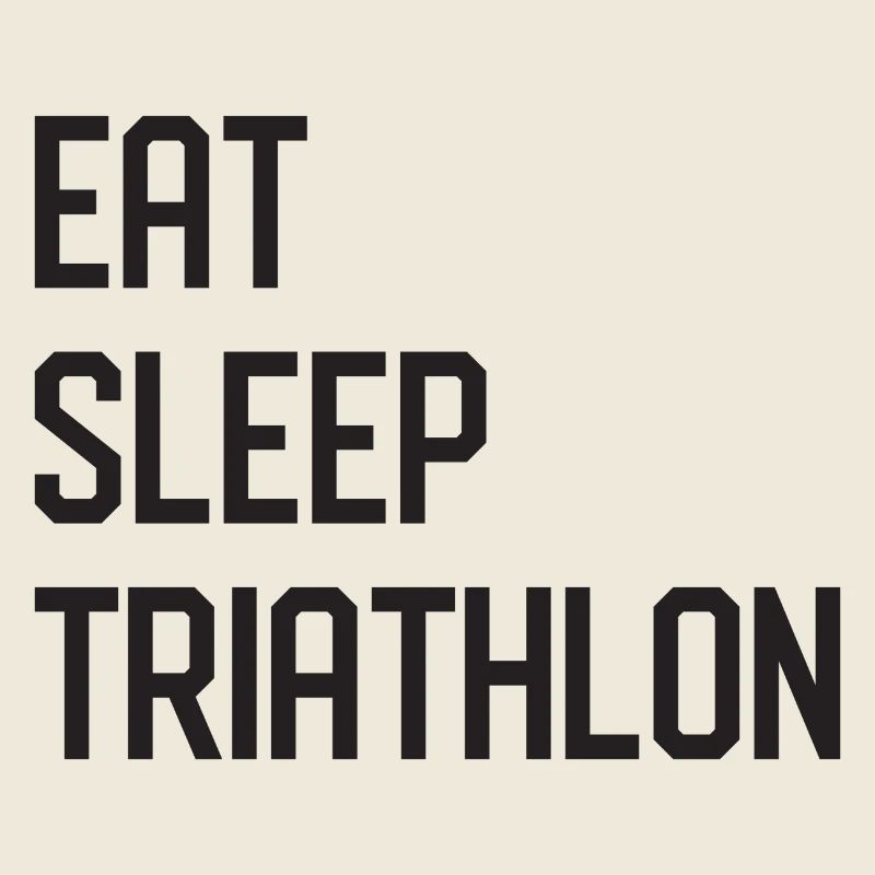 Manger. Dormir. Triathlon.