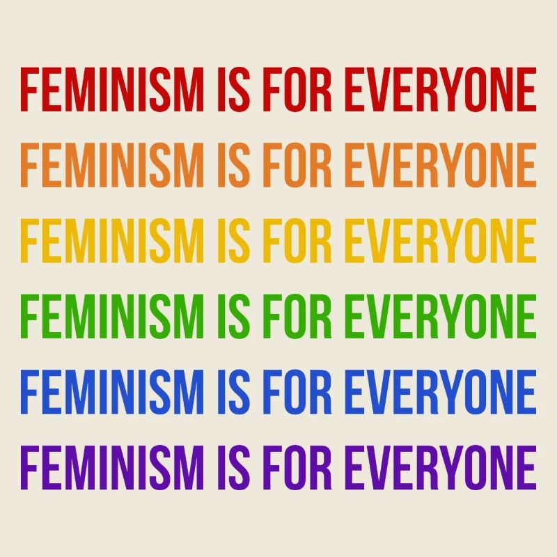 Feminism is for Everyone Rainbow
