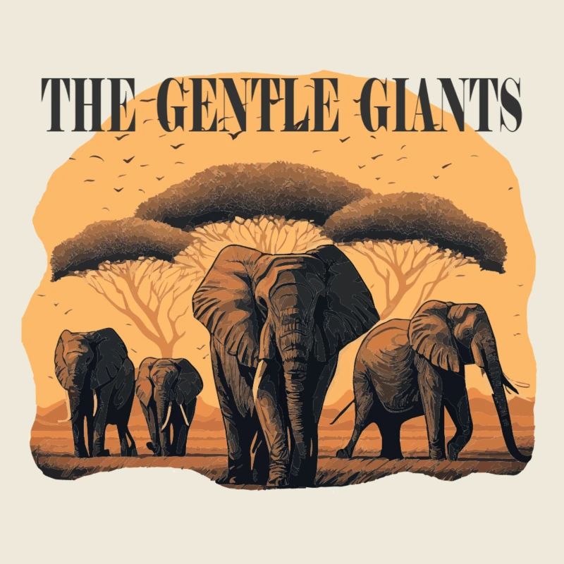 Elephant Herd Gentle Giants Gift