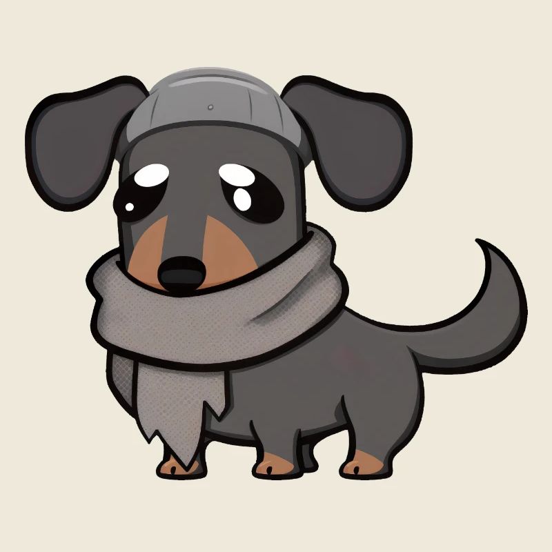 Dachshund grey