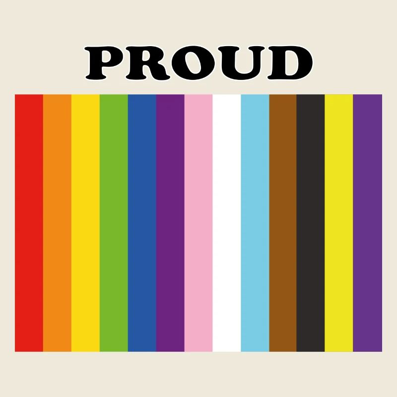 Proud Inclusive Pride Farben