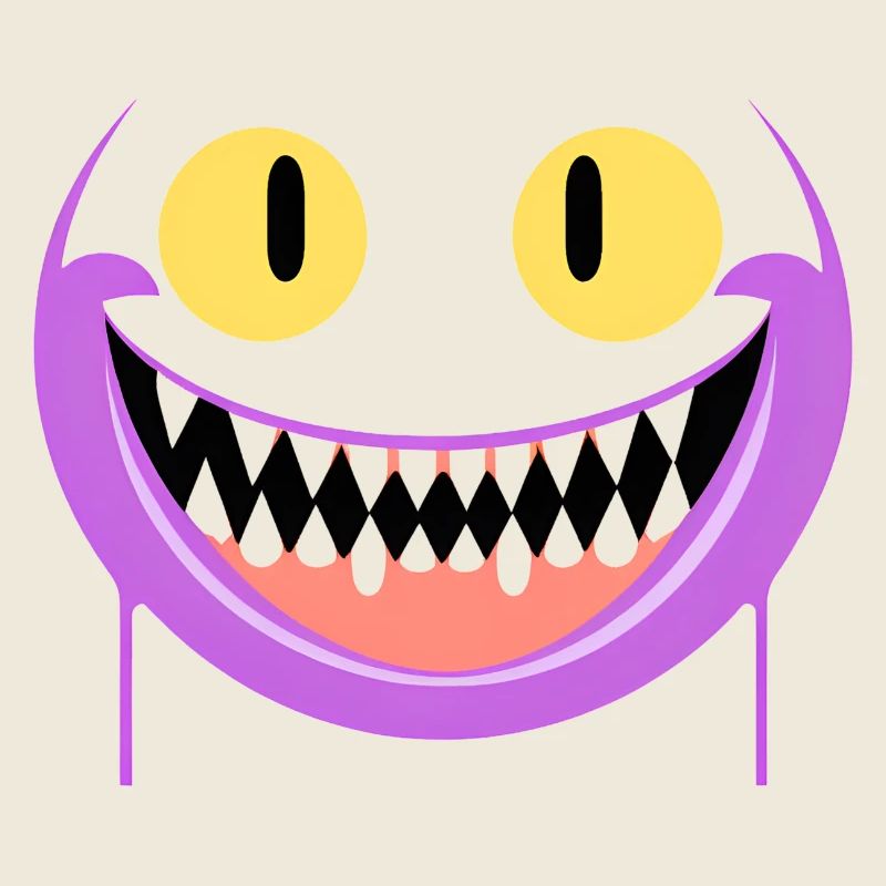 Sourire effrayant