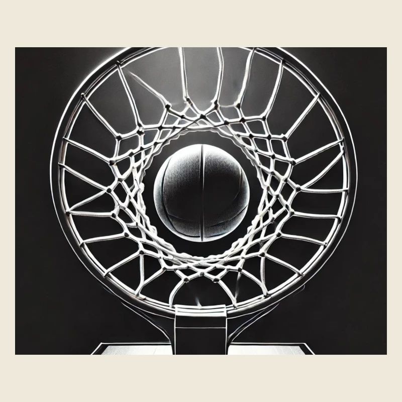 "Basketball Mouse Pad - Action and Precision"