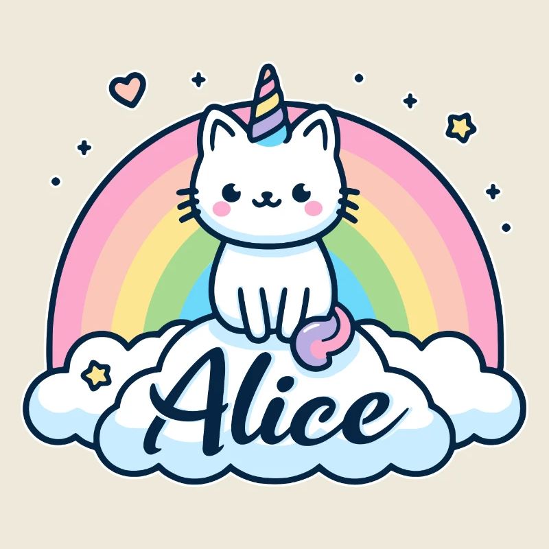 Alice Name Vorname Einhornkatze