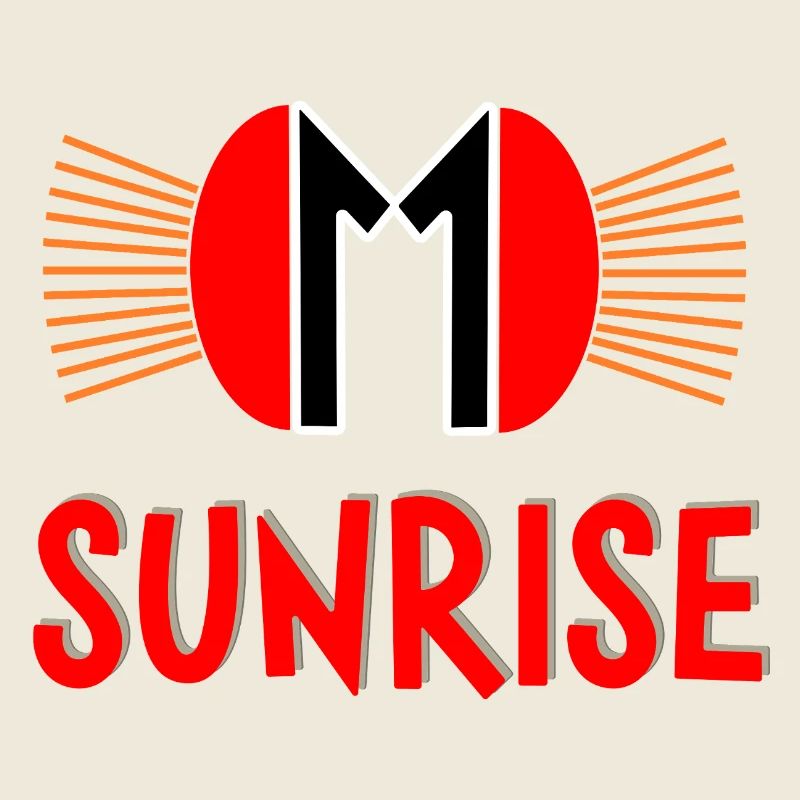Conception du logo Sunrise Bold