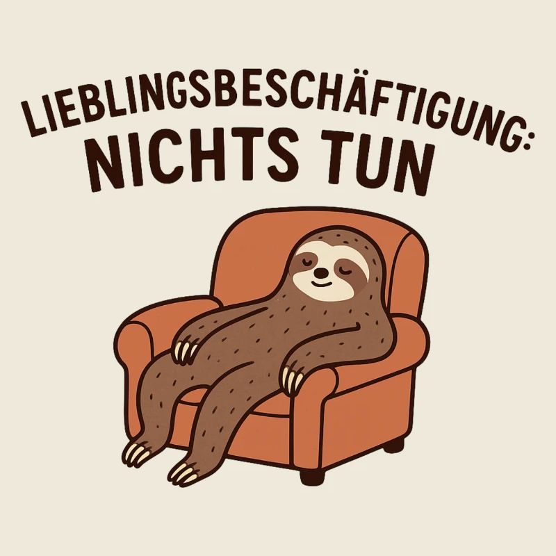 Lieblingsbeschäftigung Nicht tun