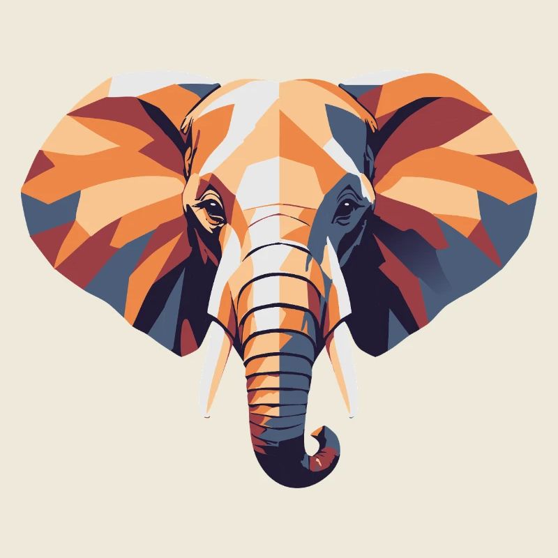 Elefant_farbe_poly