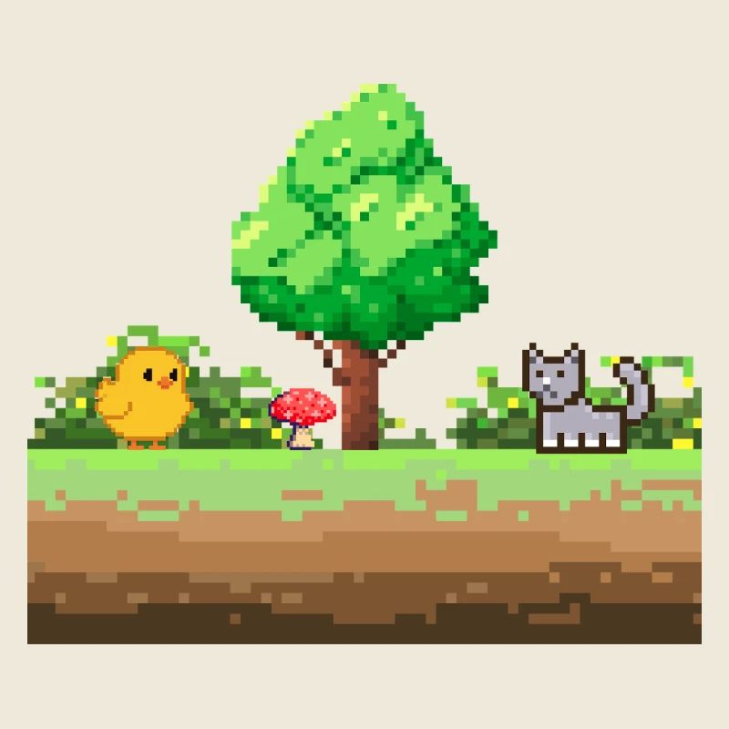 Pixel Garden Adventure
