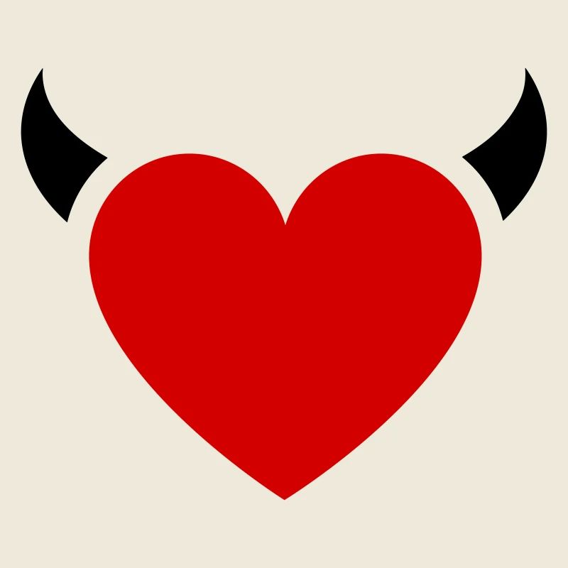 Petites Cornes de Cœur de Diable