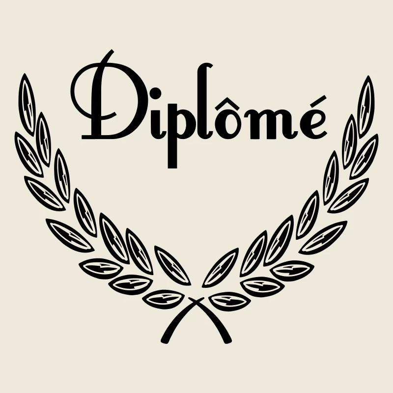 Diplôme – Lorbeerkranz