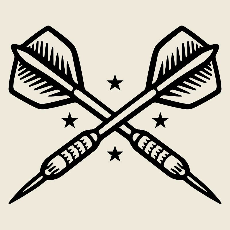 Dartpfeile Symbol