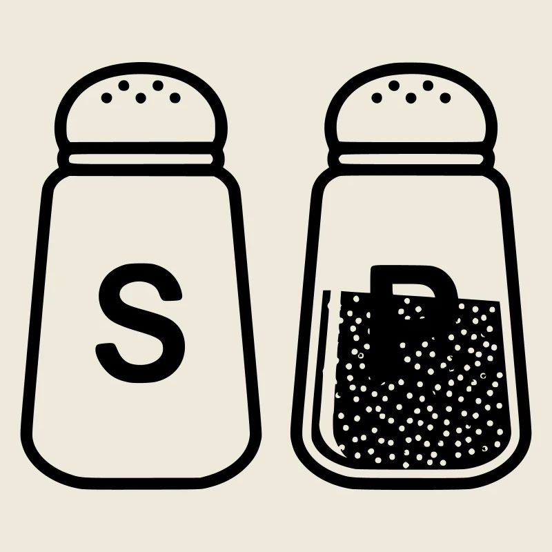 Salz und Pfeffer Streuer Set
