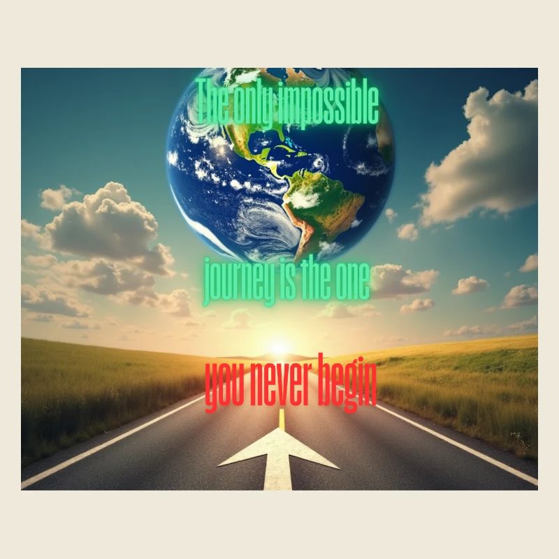 Only the journey you don't start is impossible