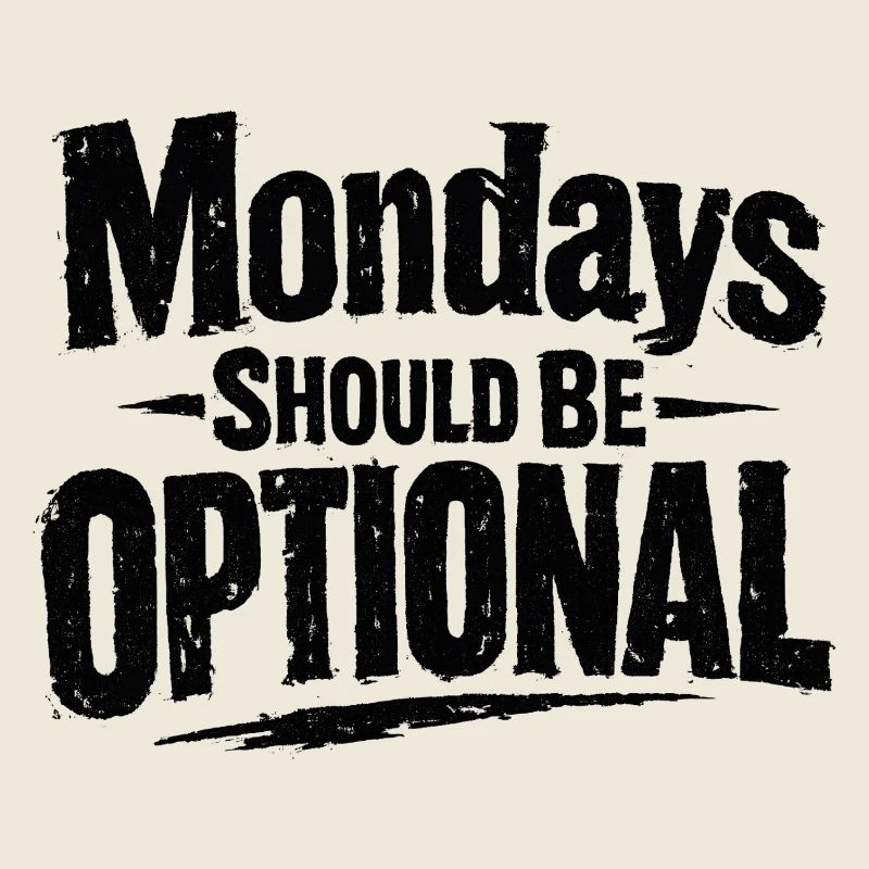 Lundi devrait être optionnel pour Spruch Montag