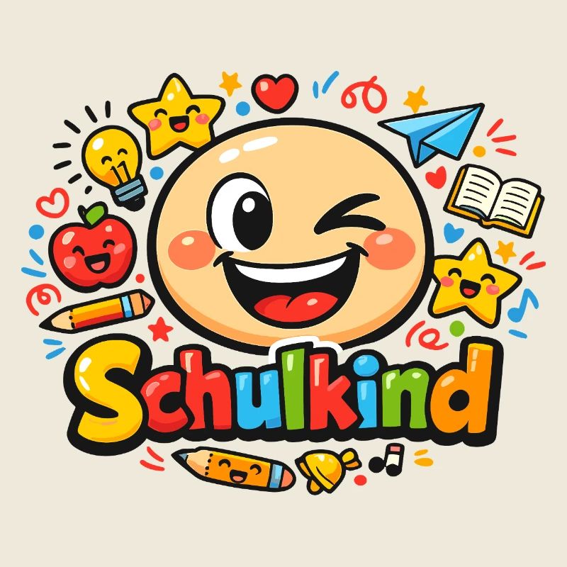 Schulkind Spaß