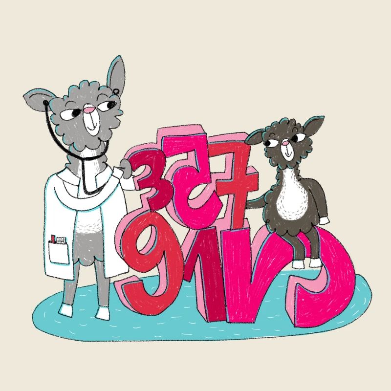 Docteur Lama et les chiffres