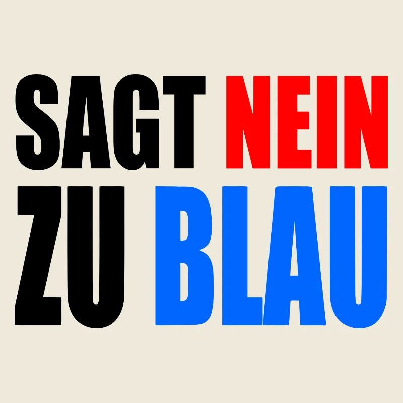 Say no to blue - AfD