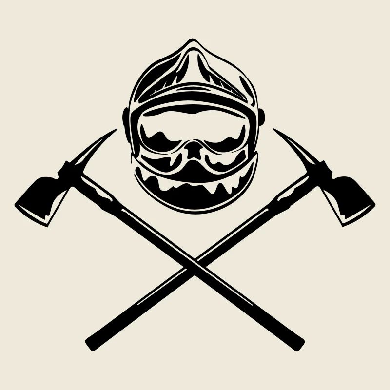 casque_pompier_deux haches