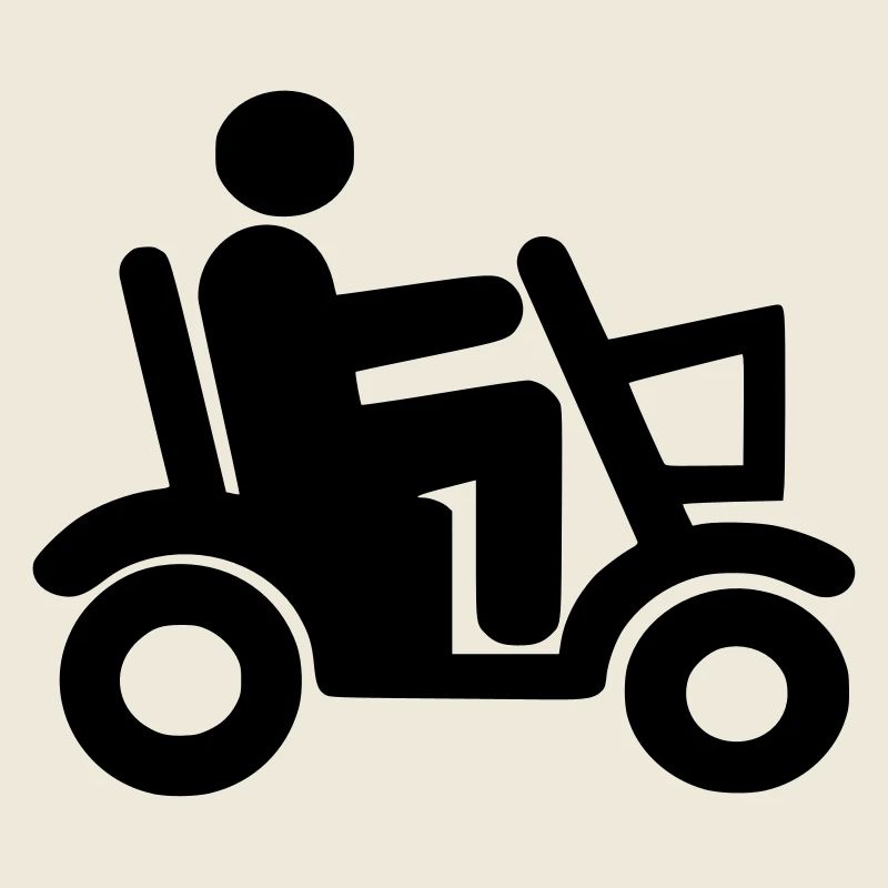 Scooter de mobilité, Fauteuil roulant, Roller, Handicapé #