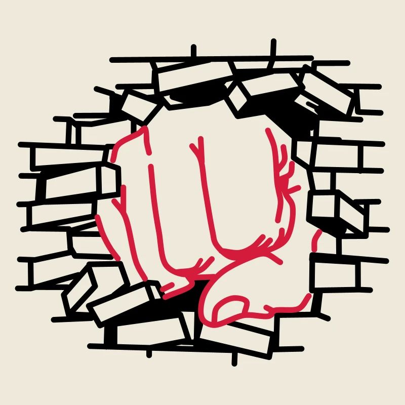 Fist dick, fist, beating