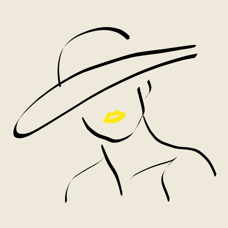 Gelbe Lippen