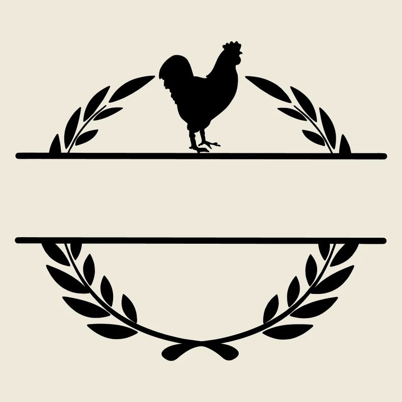 Stolz auf das Bauernhuhn