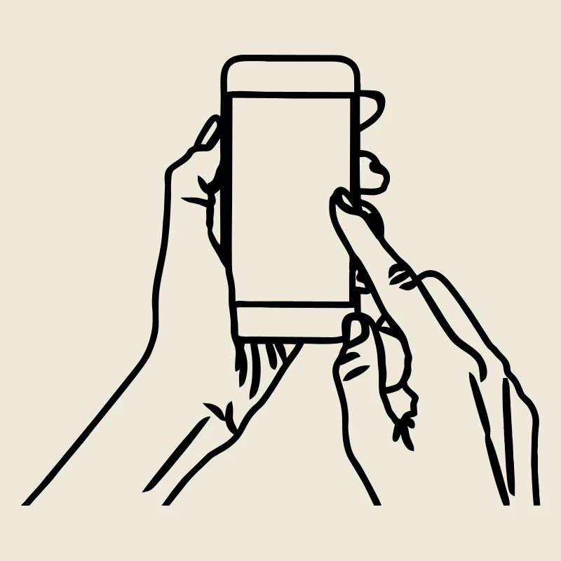 Smartphone in your hands