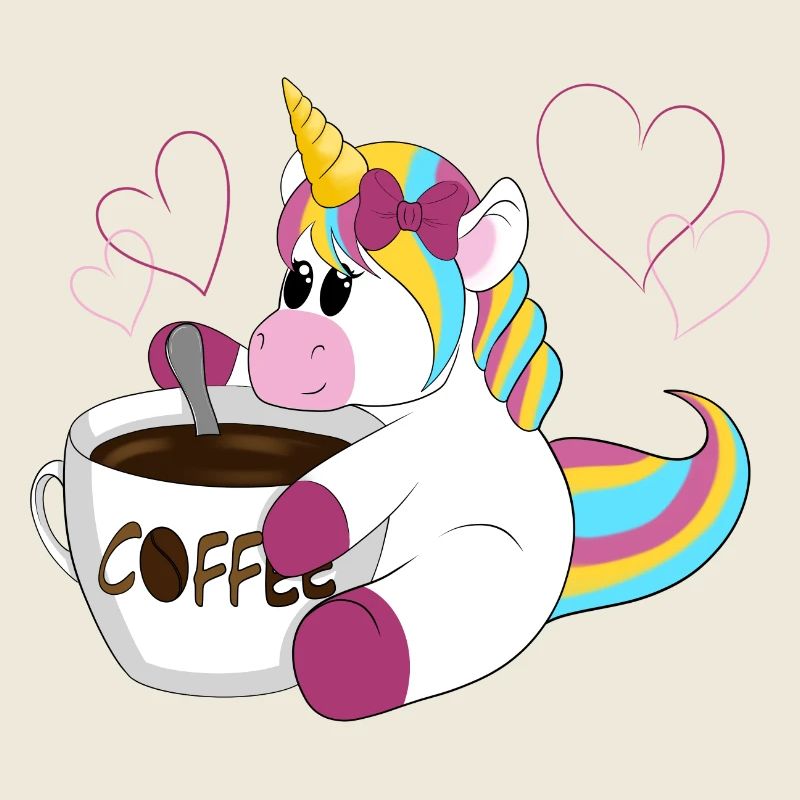 Rainbow Unicorn Coffee Magic