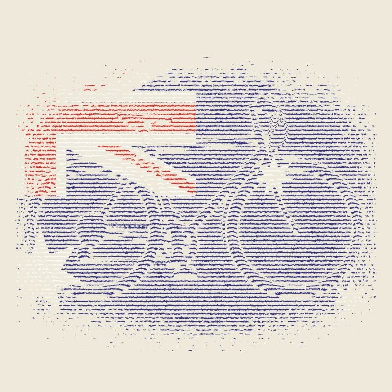 Drapeau de l’Australie sous le drapeau australien