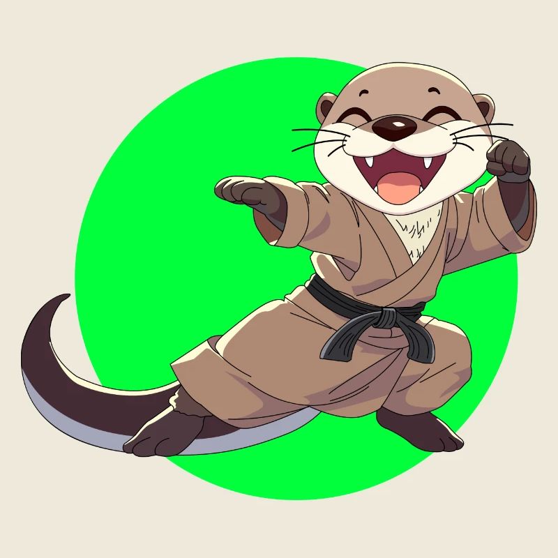 LocoAnimalSquad Kung Fu Otter