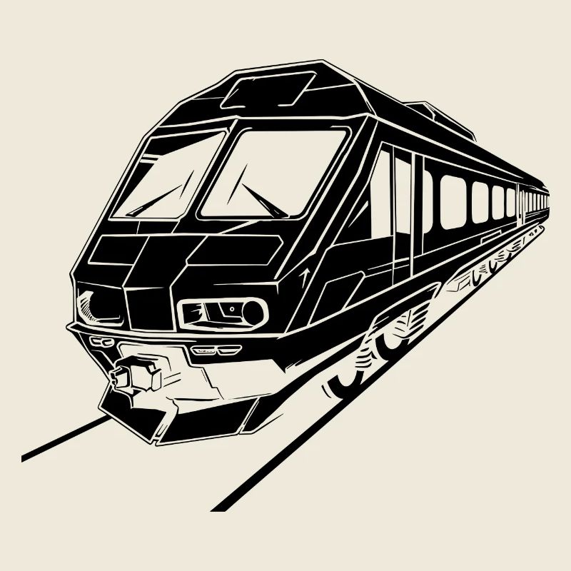 Zug Grafik