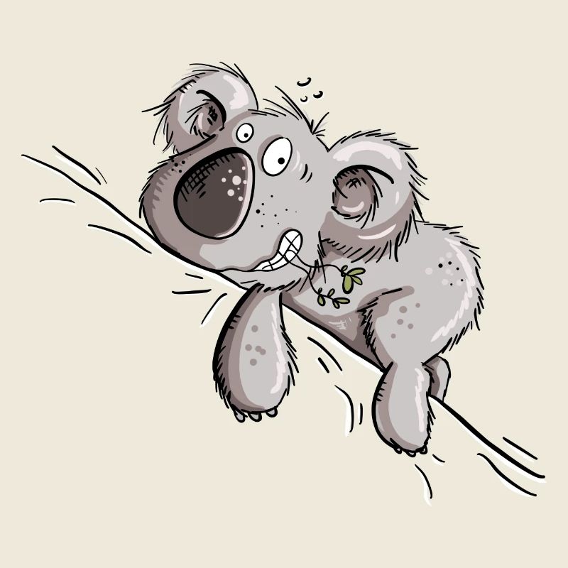Drolliger Koala Bär