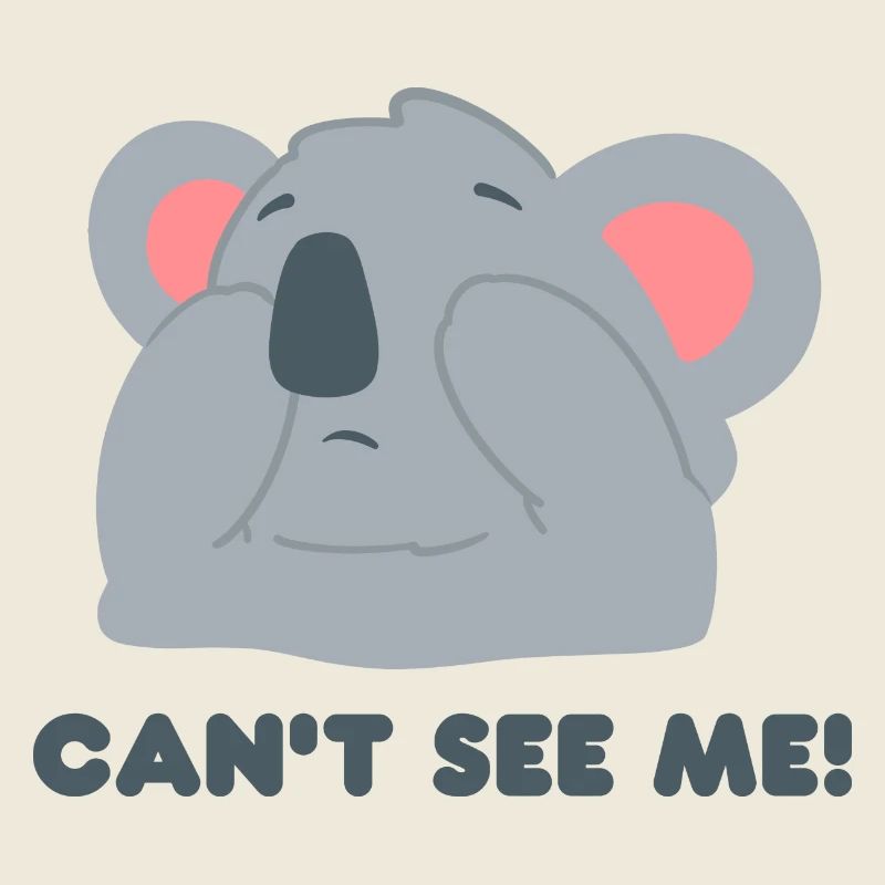 Koala Design "CAN ́T SEE ME"