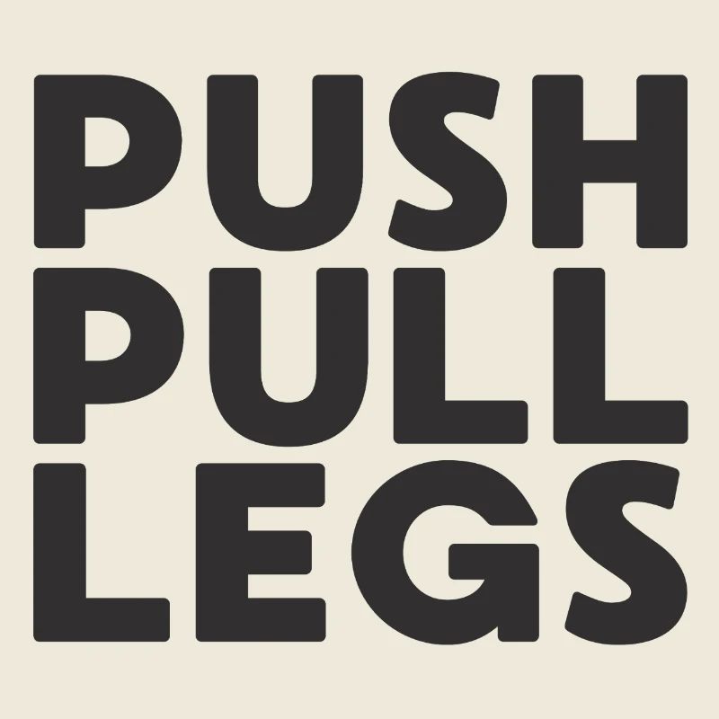 Push Pull Beine Repeat Trainingssplit