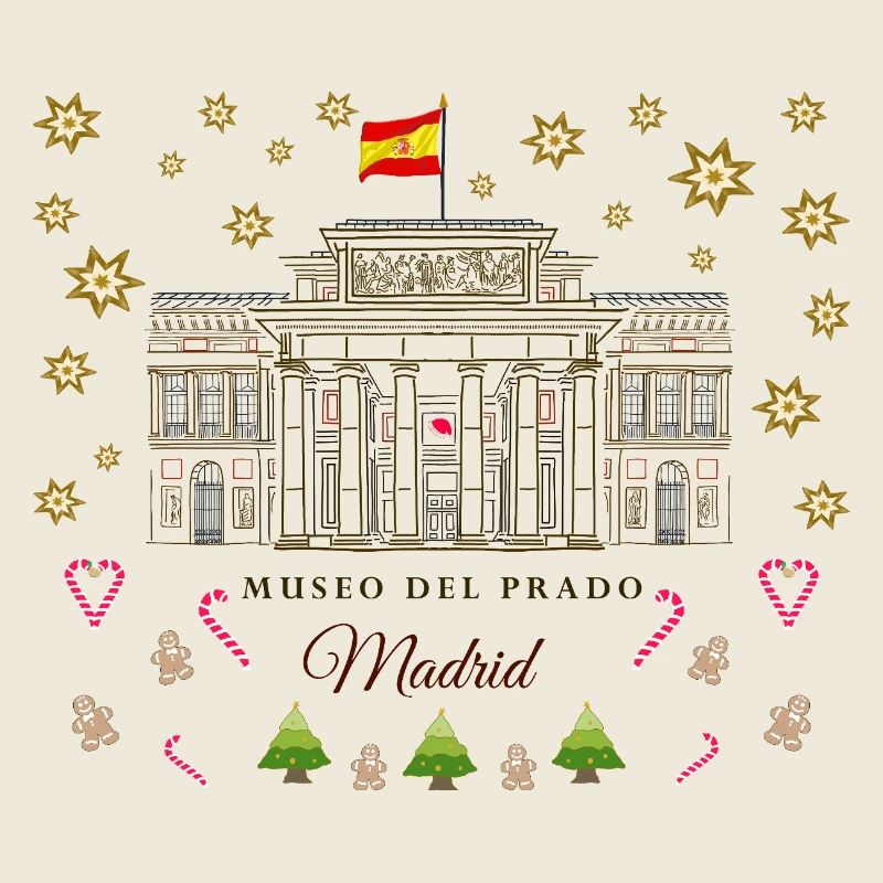 Madrid, Musée d’art du Prado, Dessin de Noël
