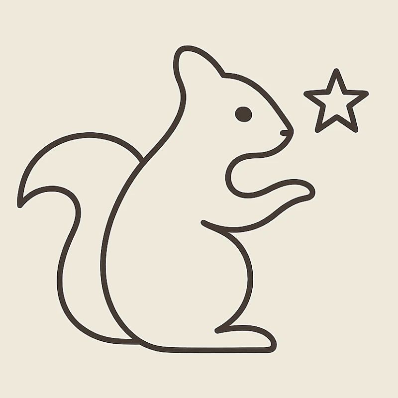 Squirrel Star Magic